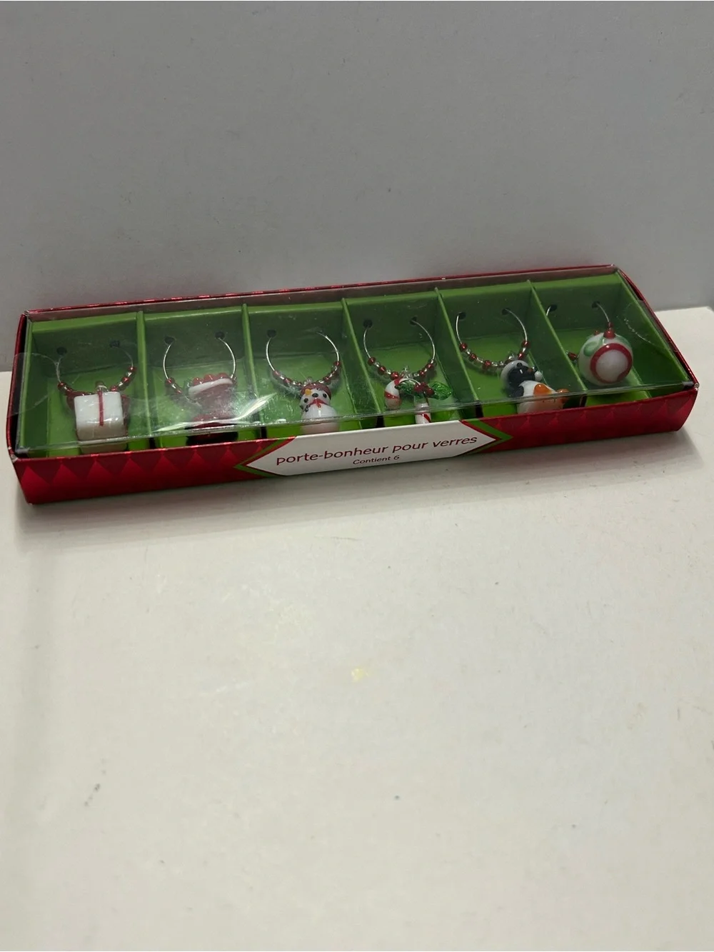 Christmas Wine Glass Charms Pier 1 Imports Drink Charms Set